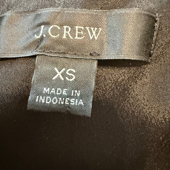 Women's J. Crew Black and White Checkered Shift Dress Size XS - Picture 3 of 8